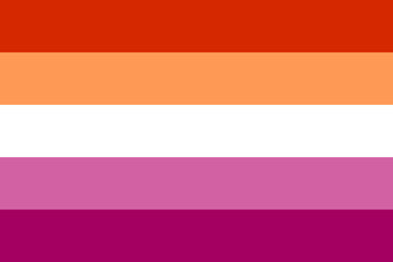 5 stripe sunset flag